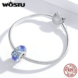 925 Sterling Silver Secret Garden Flower Charm Pendant