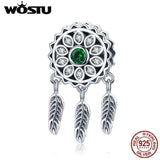 925 Silver Dream Catcher Beads Charm for DIY Jewelry