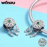 925 Silver Dream Catcher Beads Charm for DIY Jewelry