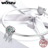 925 Silver Dream Catcher Beads Charm for DIY Jewelry