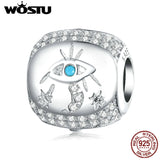 925 Silver Lucky Symbol Charm for Bracelet Bangle