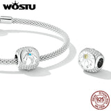 925 Silver Lucky Symbol Charm for Bracelet Bangle