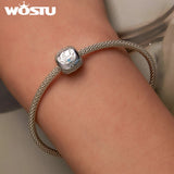 925 Silver Lucky Symbol Charm for Bracelet Bangle