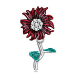 925 Silver Colorful Daisy Charms Beads DIY Bracelet Necklace