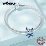 925 Sterling Silver Colorful Dragon Charms Beads for Bracelet Necklace