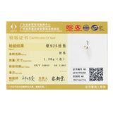 925 Silver Hollow Fairy Wings Charm Bead for Bracelet Pendant