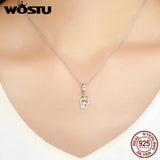 925 Silver Hollow Fairy Wings Charm Bead for Bracelet Pendant