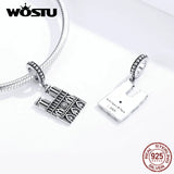 925 Silver Notre Dame de Paris Charm for Bracelet Bangles Pendant