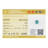 925 Silver Radiant Stars Crystal Charms Beads for DIY Bracelet