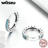 925 Sterling Silver Boho Hoop Earrings for Women