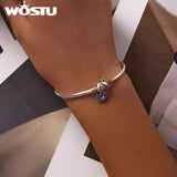 925 Silver Mermaid Tail Bear Charm for Bracelet Making