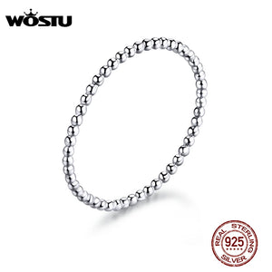 Stylish 925 Sterling Silver Rings CQR574