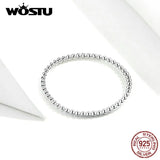 Stylish 925 Sterling Silver Rings CQR574