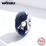925 Silver Interstellar Glass Beads Charms for Bracelet & Bangle