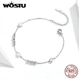 925 Sterling Silver Daisy Flower Bracelet For Women CQB146