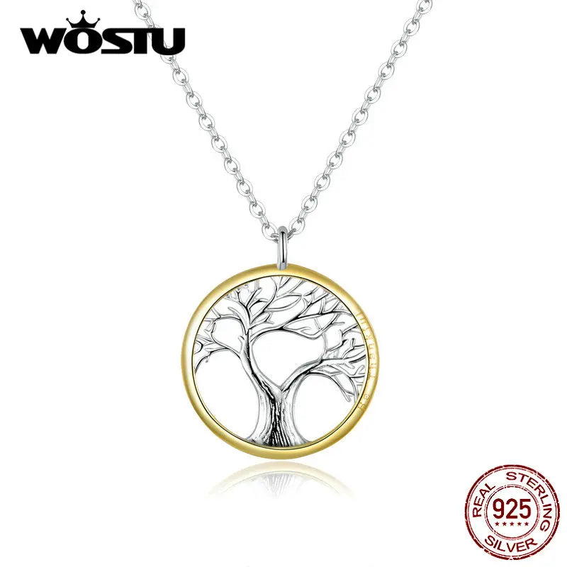 Arrival 925 Sterling Silver Tree of Life Necklace for Women