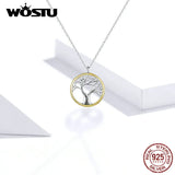 Arrival 925 Sterling Silver Tree of Life Necklace for Women