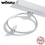 925 Silver Helicopter Charm Bead for Bracelet Necklace DXC1699