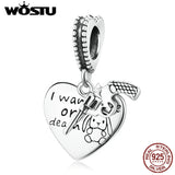 925 Silver 'Love or Death' Pendant Charm Bead for Bracelet DIY