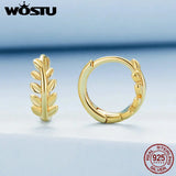 925 Silver Wedding Hoop Earrings Women Star Geometric Drop Ear Studs