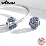 925 Silver Beads Necklace Female Power-Love Pendant For Women Gift