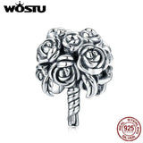 925 Sterling Silver Bouquet Beads Charm Bracelet Making