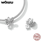 925 Silver Bowkont Beads Yellow Charms for Bracelet DIY