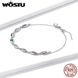 925 Silver Bracelet Woman Jewelry Demon Eye Female Gift