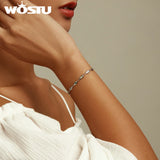 925 Silver Bracelet Woman Jewelry Demon Eye Female Gift