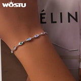 925 Silver Bracelet Woman Jewelry Demon Eye Female Gift