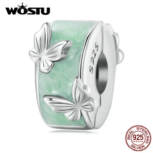 925 Silver Butterfly Flower&Bird Charm for Bracelet & Necklace