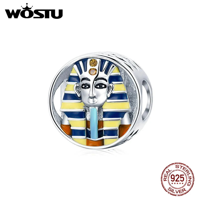 925 Silver Egypt-Pharaoh Charm Pendant