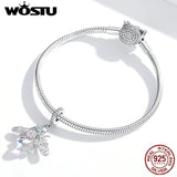 925 Sterling Silver Bee Pendant Charm for Women