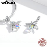 925 Sterling Silver Bee Pendant Charm for Women