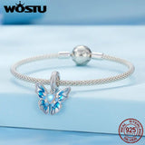 925 Silver Christmas Snowflake Pendant Frozen Castle Bead