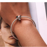 925 Silver Poker Clown Charm Pendant for Bracelet Bangle