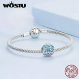 925 Silver Colorful Butterfly Bead Charms for Bracelet Necklace