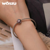 925 Silver Colorful Butterfly Bead Charms for Bracelet Necklace