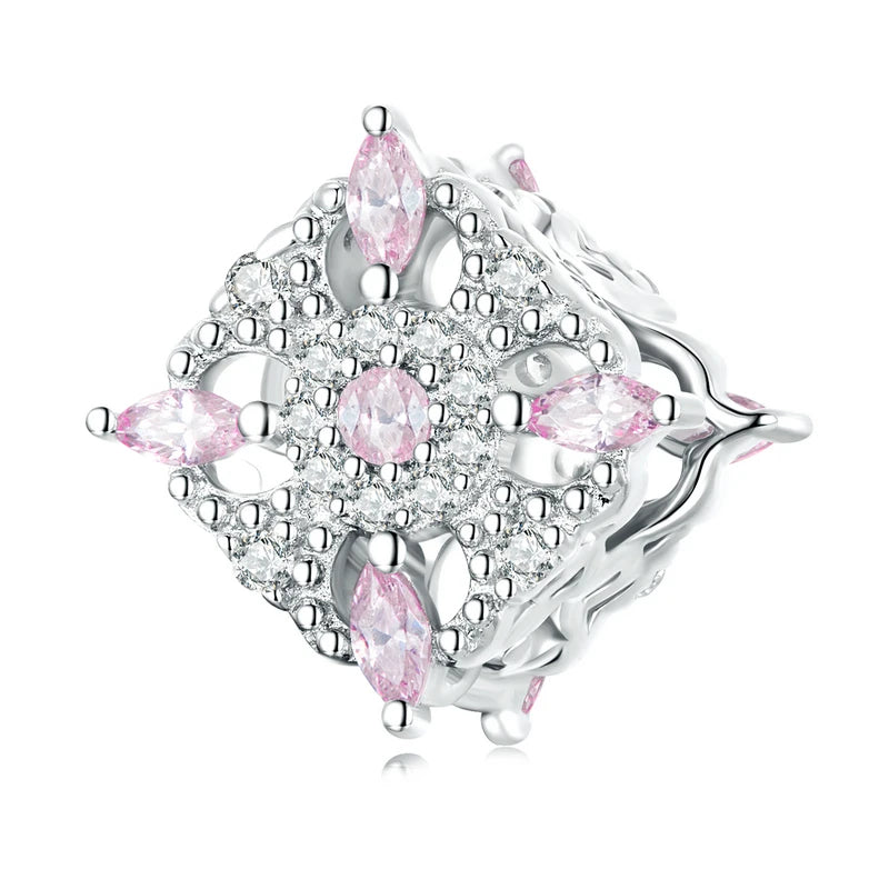 925 Silver Colorful Charms Bead For Women DIY Bracelet