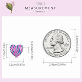 925 Silver Heart Charm Bead Pendant For Women Jewelry