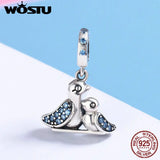 925 Silver Bird Dependency Pendant for WST Bracelets