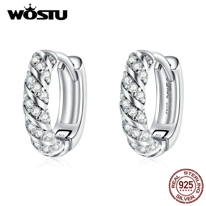 925 Silver Koala Stud Earrings Circle Earrings FNE512