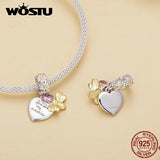 925 Silver Daisy & Bee Pendant for Women
