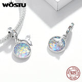 925 Sterling Silver Enamel Marine Charm for Bracelets Jewelry