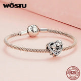 925 Silver Girl Boy Pet Bead Zircon Charms for Bracelet Necklace