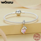 925 Silver Golden Retriever Dog Charm for Bracelet & Necklace
