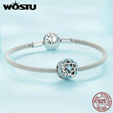 925 Silver Flower Bead & Zircon for Women
