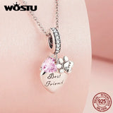 925 Silver Infinite Love Bead Love&Paw Pendant