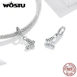 925 Silver Insects Bee Butterfly Charms Pendant For Bracelets DIY