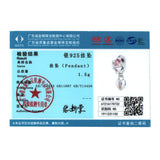 925 Silver Love Lock Pendant Charm Bead for DIY Jewelry Making